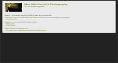Desktop Screenshot of maxtutanoronha.com